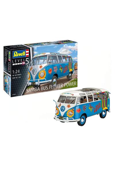 REVELL Volkswagen T1 Samba Bus -7050