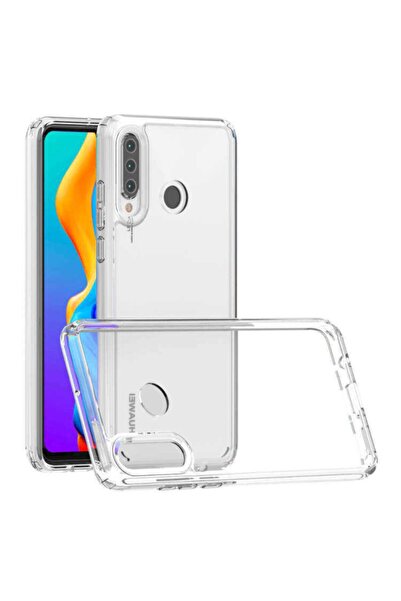 Huawei P30 Lite Uyumlu Coss Şeffaf Pürüzsüz Yüzey Kapak