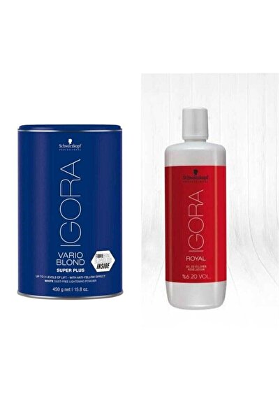 Igora Igora Toz Açıcı 450 G Beyaz + Royal Oksidan 20 Vol.