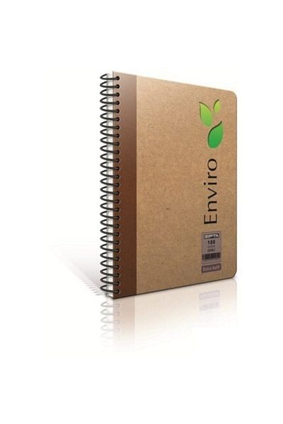 Gıpta Caiet cu copertă rigidă cu spirală Enviro A-4 100-0