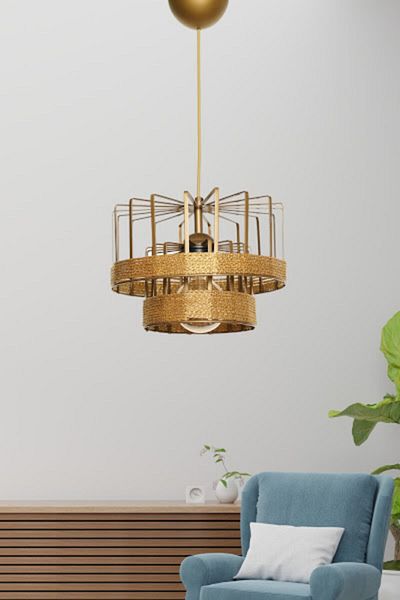 DEDE Single Cavuk Pendant Lamp Chandelier Antiqued