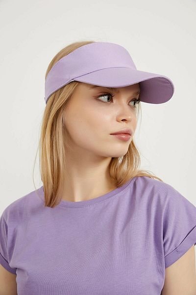 tuplepie Unisex UV Protective Visor Cap Visor Tennis Hat - Lilac