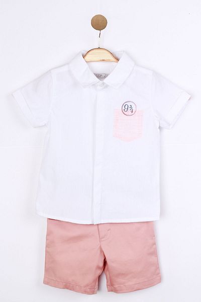 Monna Rosa Boy's Shorts Shirt Summer Suit