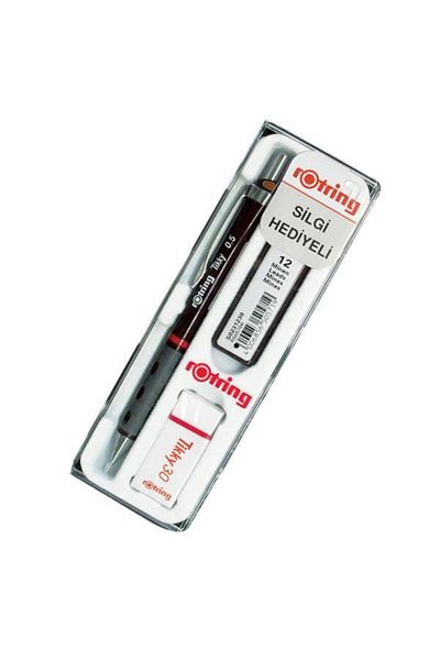 Rotring Tikky Rd Set 0.7 Mm Versatil Pen+min+duster Gift Ro-kk07-07