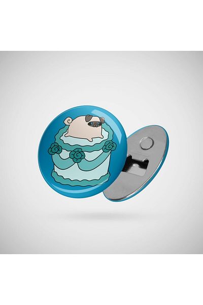 Fizello Deschizător de tort de aniversare Pug