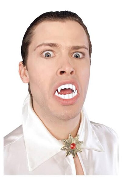 Genel Markalar Marka: Beyaz Renk Çift Damak Takma Vampir Dişi Kategori: Parti Aksesuarları