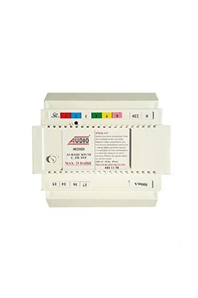 AUDİO Audıo 002020 As-202 Kapıcısız Zil Diafon Konuşma Santrali