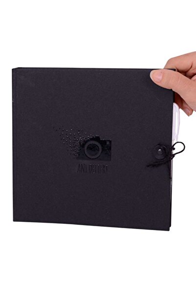 Ranadan Black Memory Notebook with Highlighter White Pen