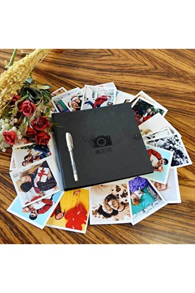 Ranadan Black Memory Notebook with Highlighter White Pen