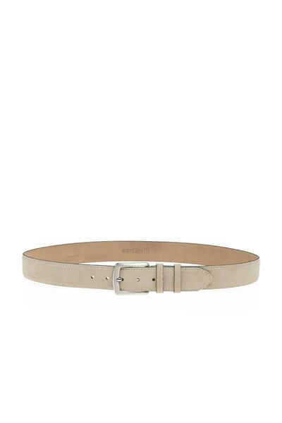 SARDINELLI Erkek  Hakiki Süet Deri Kemer