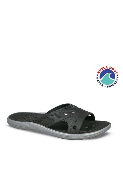 Ceyo Black Men's Slippers 01564