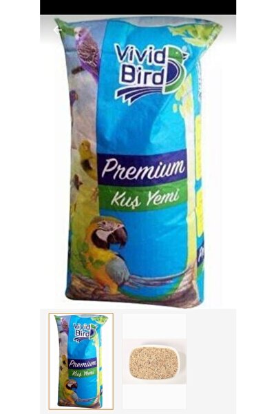 Vivid Bird Vivid Brid Premium Ak Darı 20kg
