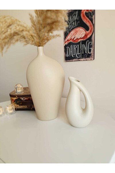 Panoramas Home Seramik Vazo Ikili Set