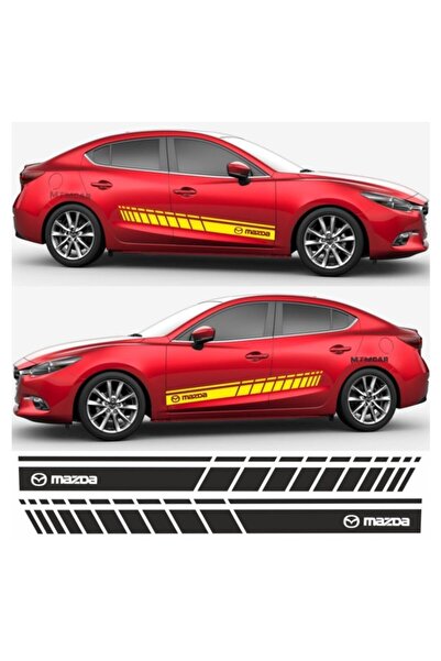 Carmind ملصق سيارة بشريط جانبي من Mazda