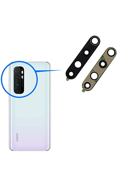 FLAGEN Xiaomi Mi Note 10 Lite  Uyumlu Arka Kamera Camı Lens