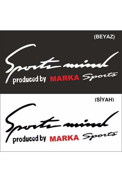 Carmind Toyota Yaris Sports Mind Headlight Above Auto Sticker