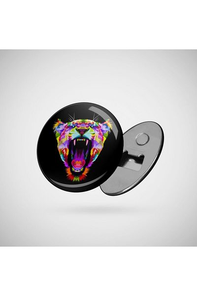 Fizello Ανοιχτήρι Lion Face Colorful