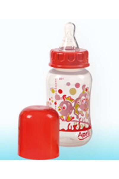 APRİL Biberon Damaklı Emzik 150 Ml 0-6 Ay Kod T 103 Kırmızı Renk 1 Adet