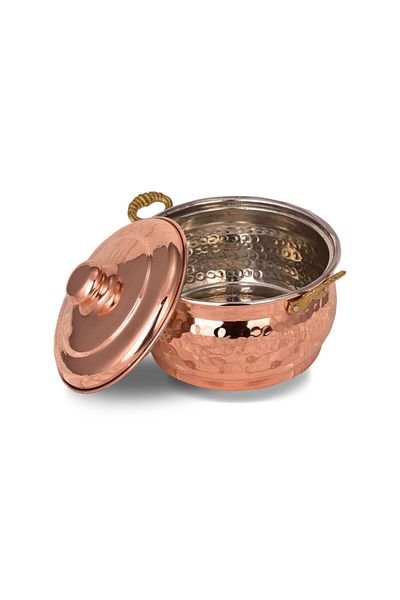 Cobper Premium Collection Copper Mini Stew Pot 13cm