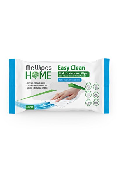 Farmasi Easy Clean Temizleme Mendili Okyanus Esintisi Kokulu 40 Adet