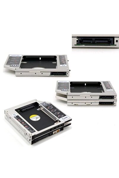 Elacell Hp 15-e073st E3z94ea Hdd Ssd Kızak Caddy Harddisk Bağlama Aparatı 9.5mm Ücretsiz Kargolu