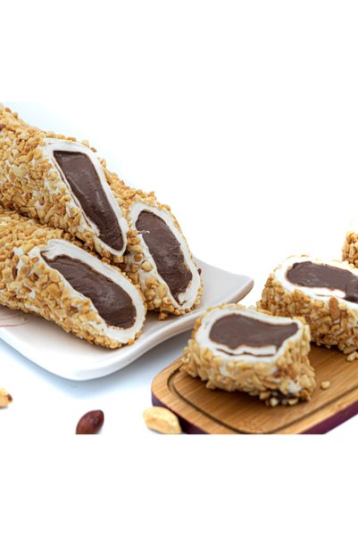 Dadak Lokum ve Kuruyemiş Rice Peanut Coated Chocolate Filled Turkish Delight 200Gram
