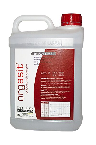 Orgasit Organik Asit Karışımı - Ph Düşürücü - 5 Lt