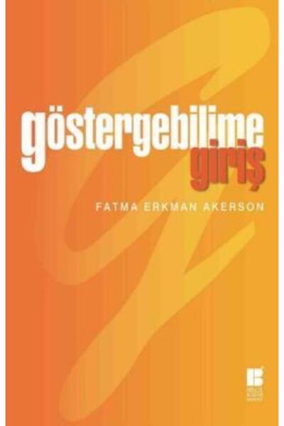 Bilge Kültür Sanat Göstergebilime Giriş