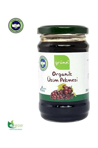 Grünn Organik Üzüm Pekmezi, 380gr