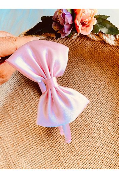 Yeşim Aksesuar Women's Pink Maternity Crown, Pregnant Maternity Crown, Bow Crown