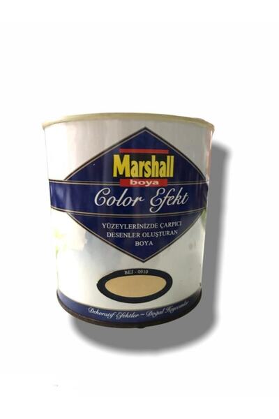 Marshall 1 Lt Color Efekt Dekoratif Boya - Bej | Iç Mekan Duvar Boyası - Yüksek Örtücülük