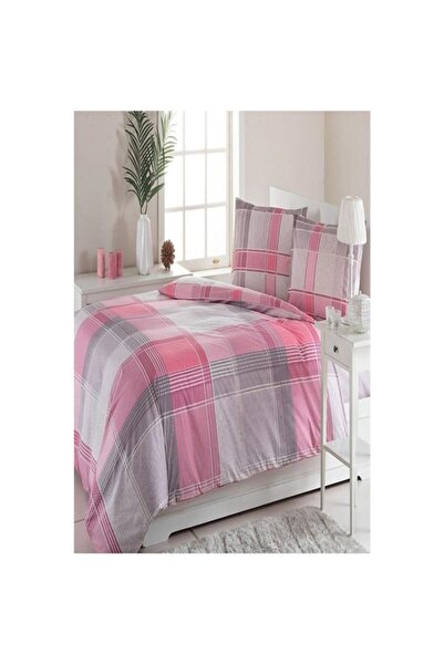 Özdilek طقم غطاء لحاف فردي روكسين وردي