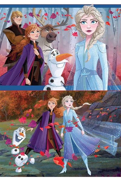EDUCA Puzzle 2x48 Pieces Frozen2 18110