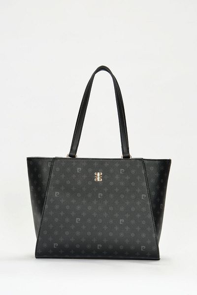 Pierre Cardin Geantă de umăr pentru femei Black Monogram 05PO22Y1554