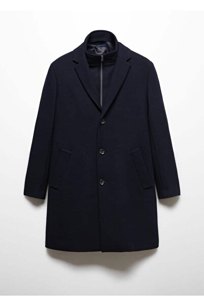 MANGO Man Пальто Yun зі знімним коміром