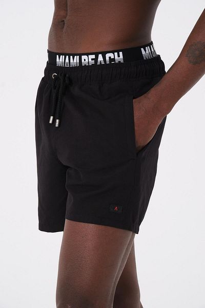 C&City Schwarze Boxershorts für Herren - Sea Shorts 240