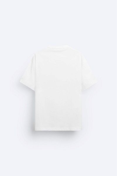 The Champ Clothing Λευκό ανδρικό μπλουζάκι Oversize - Art Work Printed