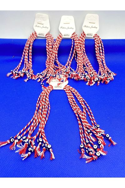 ELESAY BUTİK Marteniçka Wish Bracelet 10 Pieces