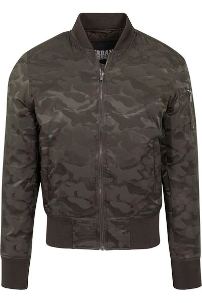 Urban Classics Bomberjacke mit Camouflage-Muster für Herren