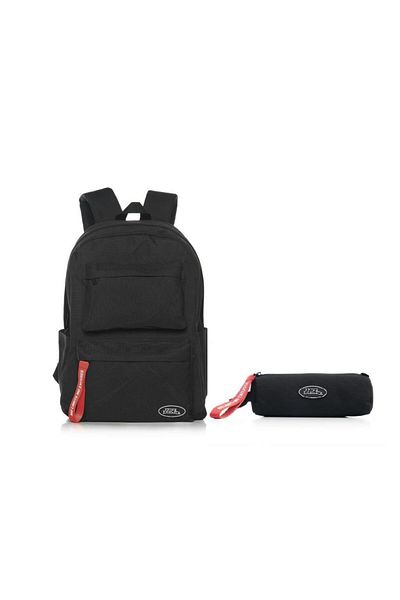 No Fear Black School Backpack and Pen Holder Set