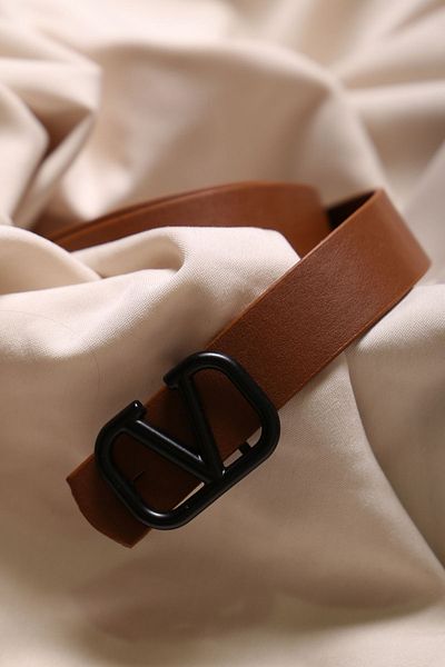 Moka Shopin Brown Accessory Belt - 16629.1140