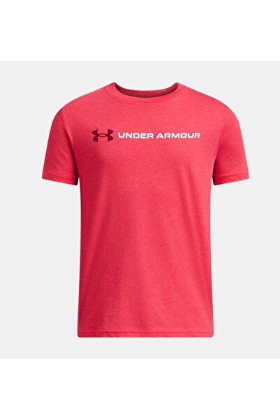 Under Armour Çocuk UA Logo Wordmark Kısa Kollu Tişört 1380747-989