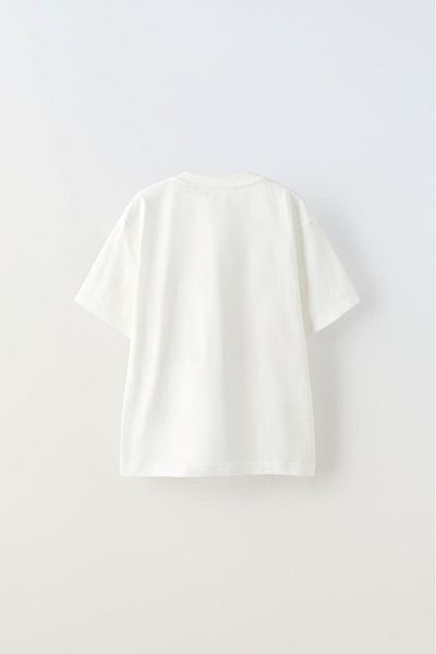 The Champ Clothing Бързи яростни - бяла детска тениска, щампа с кола