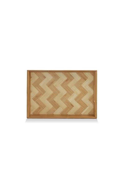 The Mia 33x23 Cm Wicker Tray - Tps0074