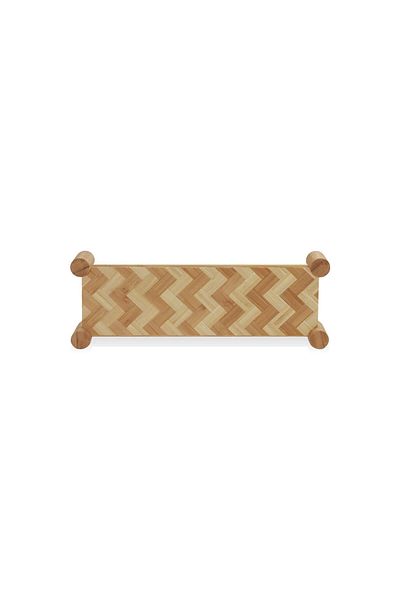The Mia 33X12 cm Wicker Tray - Tps0069