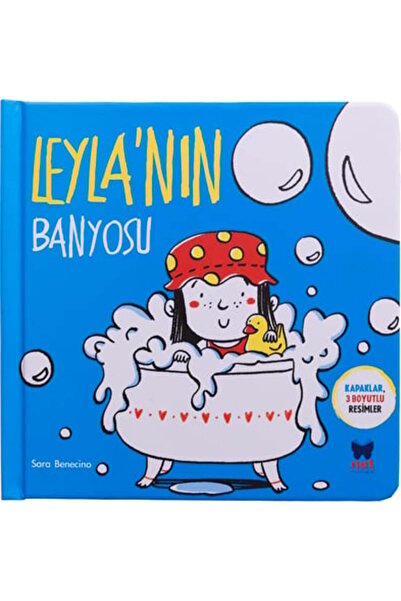 Net Çocuk Yayınları Leyla'nın Banyosu - Kapaklar 3 Boyutlu Resimler