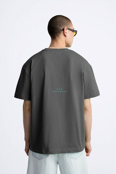 The Champ Clothing Ανδρικό μπλουζάκι Oversize - Crew Neck, Organic Chernistry, Written Smoked