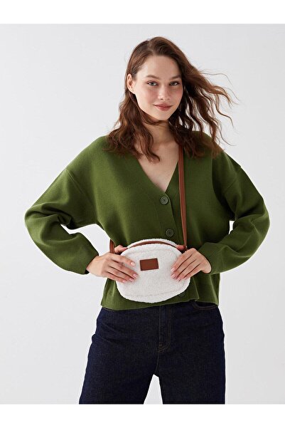 LC Waikiki LCW ACCESSORIES Kadın Pelüş Omuz Çantası