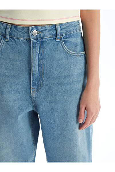 LC Waikiki Dámské džínové kalhoty Balloon Fit