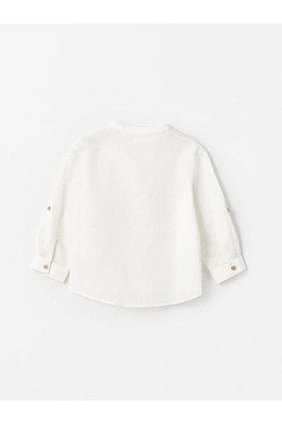 LC Waikiki Long Sleeve Basic Baby Boy Shirt